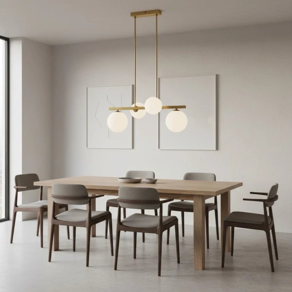 Підвісний світильник Candellux KAMA G9 латунний 34-73426 - Фото 4
