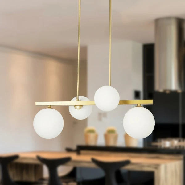 Підвісний світильник Candellux KAMA G9 латунний 34-73426 - Фото 6