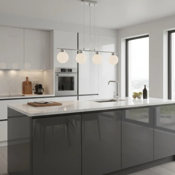 Підвісний світильник Candellux RAISA G9 хром 34-01399 - Фото 4