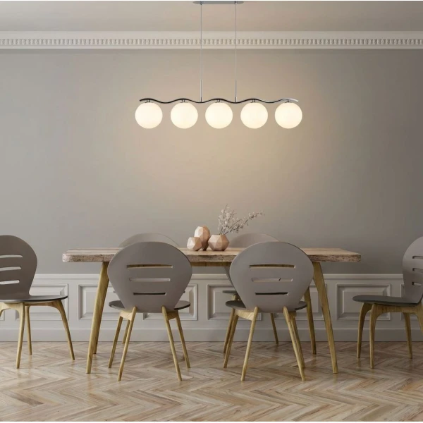 Підвісний світильник Candellux RAMON G9 хром 35-01429 - Фото 5