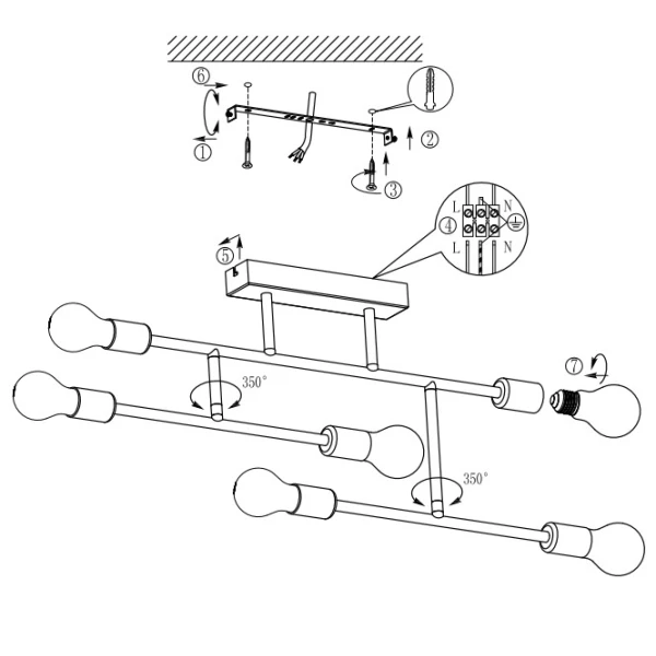 Люстра пристельова 98034 BELSIANA Eglo - Фото 8
