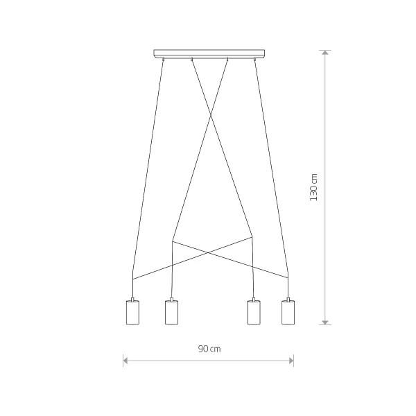 Люстра підвісна Imbria Solid Brass IV 7957 Nowodvorski - Фото 3