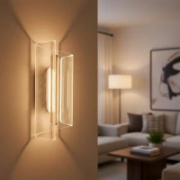 Italux Casel 13 Вт 3000К коричневий WL-57882-13W-3K. Бра