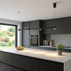 Kloodi Deco PE-LOTUS1200 15W 3K BK. Світильник підвісний