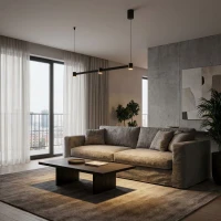 Kloodi Deco PE-LOTUS800 10W 3K BK. Світильник підвісний