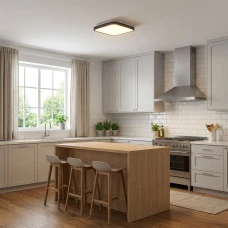 Nowodvorski AGNES SQUARE LED PRO 16Вт 4000К чорний 10984. Світильник стельовий