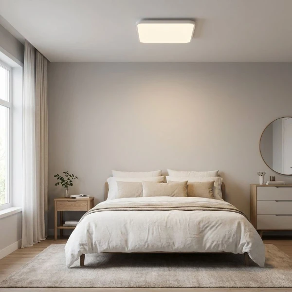 Стельовий світильник Nowodvorski AGNES SQUARE LED PRO 64Вт 3000К білий 10993 - Фото 4