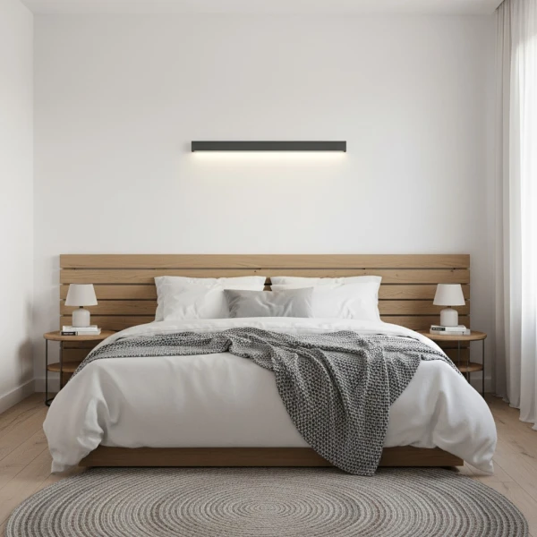 Лінійний світильник Nowodvorski STRAIGHT WALL G13 3000К графітовий 7560 - Фото 5