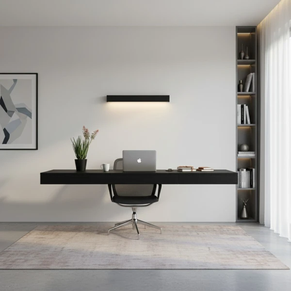 Лінійний світильник Nowodvorski STRAIGHT WALL G13 3000К чорний 7596 - Фото 6