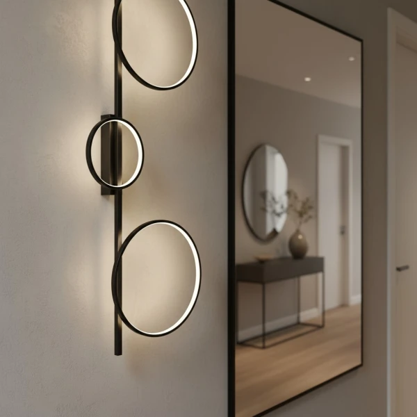 Світлодіодна люстра Nowodvorski CIRCOLO LED 33Вт 4000К чорний 10866 - Фото 4