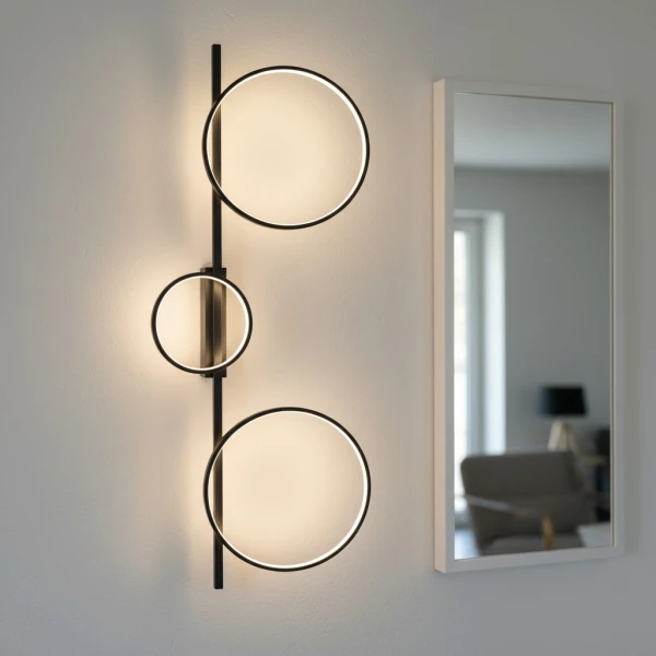 Світлодіодна люстра Nowodvorski CIRCOLO LED 33Вт 4000К чорний 10866 - Фото 6