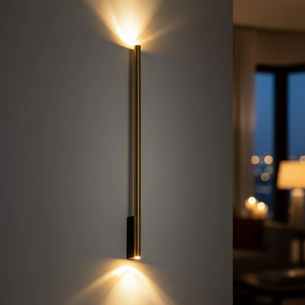 Бра свічка Nowodvorski LASER G9 латунний 10828 - Фото 1