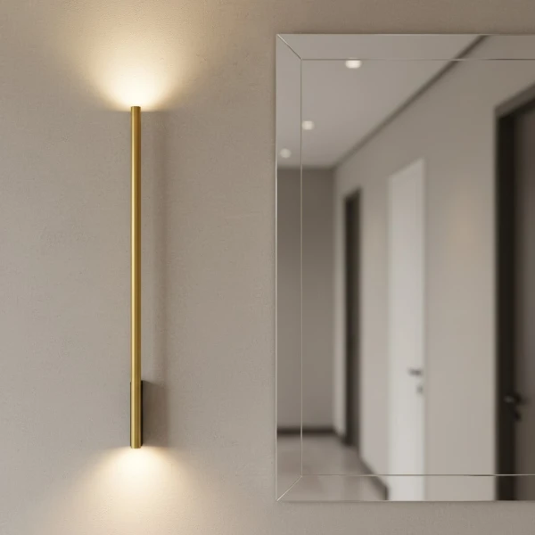 Бра свічка Nowodvorski LASER G9 латунний 10828 - Фото 4