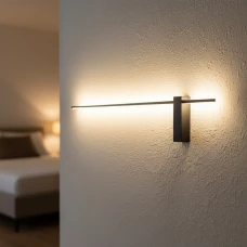 Nowodvorski MOTIVE LED 16Вт 3000К чорний 10313. Бра лінійне