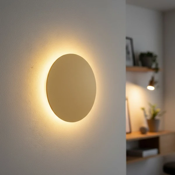 Підсвітка стіни Nowodvorski RING 10Вт 3000К золотий 10350 - Фото 1