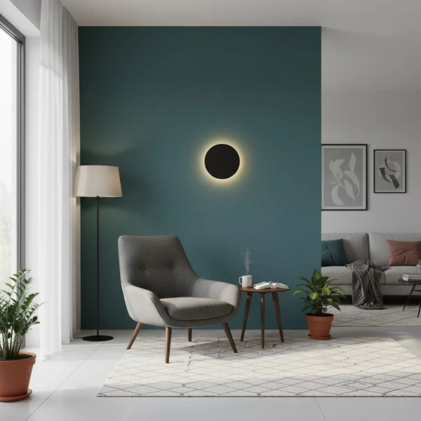 Підсвітка стіни Nowodvorski RING 7Вт 3000К чорний 7634 - Фото 6