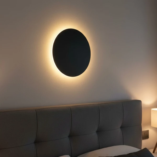 Підсвітка стіни Nowodvorski RING 12Вт 3000К чорний 7636 - Фото 4