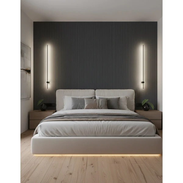 Лінійне бра Nowodvorski SABER LED 16Вт 3000К чорний 10314 - Фото 4