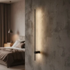 Nowodvorski SABER LED 11Вт 4000К чорний 10853. Бра лінійне