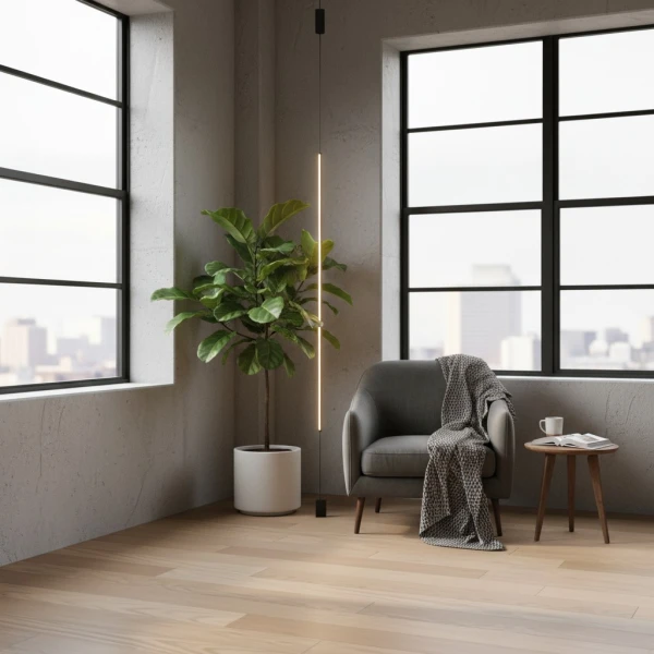 Підвісний світильник Nowodvorski VERTIC LED 19Вт 3000К чорний 10362 - Фото 5