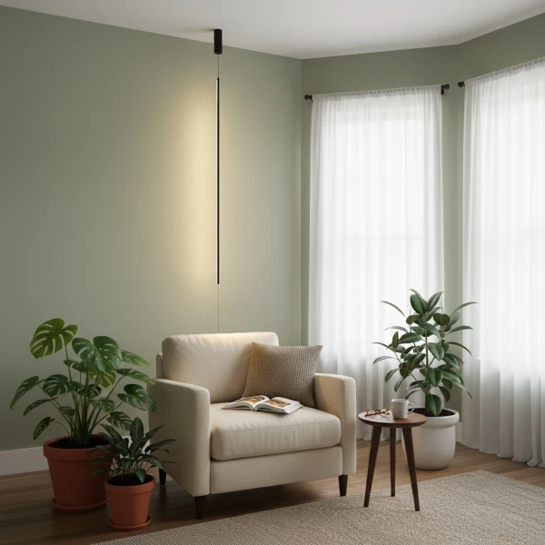 Підвісний світильник Nowodvorski VERTIC LED 19Вт 3000К чорний 10362 - Фото 4