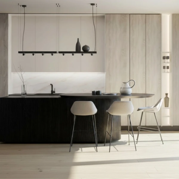 Сучасна люстра Nowodvorski PLANT GU10 чорний 9381 - Фото 5