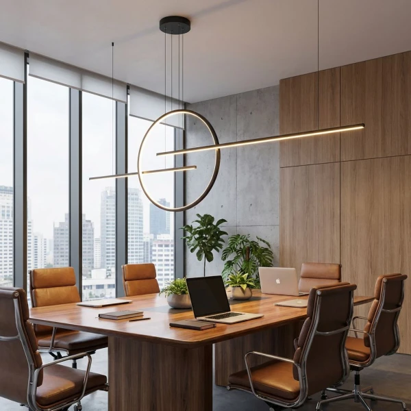 Люстра світлодіодна 01-1737 GIOTTO Black + Dimmable REDO - Фото 1