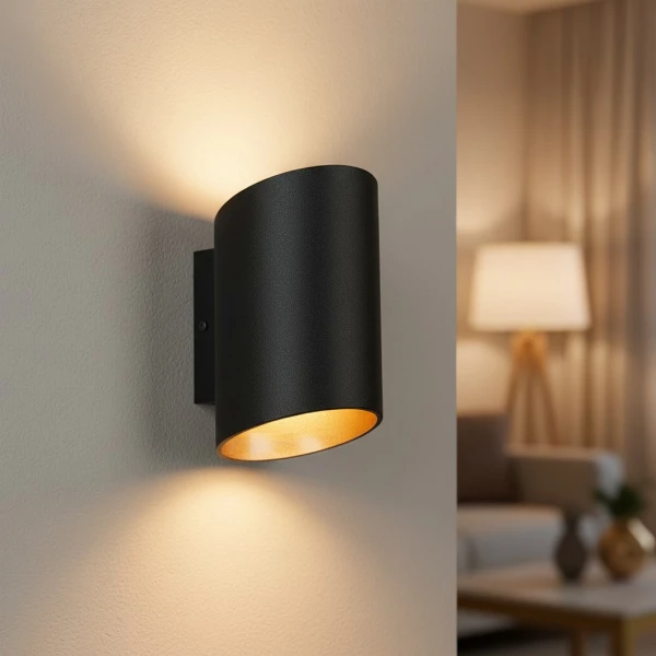 Світильник настінний SLICE 50603-BK/GD Zuma Line - Фото 1