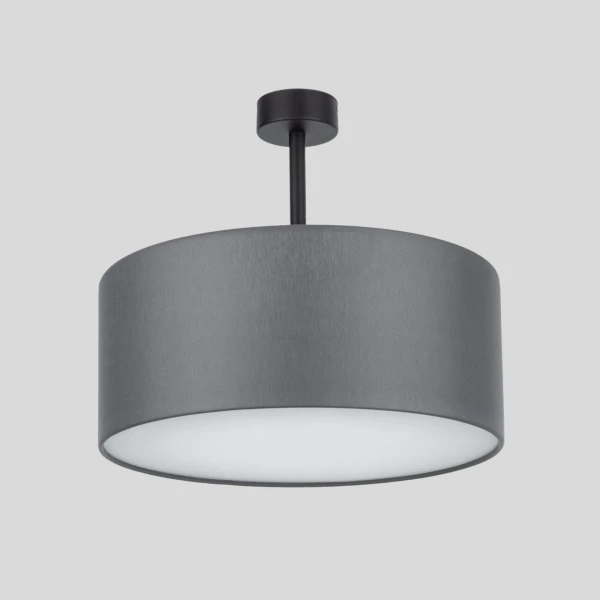 Люстра стельова TK Lighting RONDO E27 сірий 424 - Фото 2