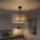 Люстра стельова TK Lighting RONDO E27 сірий 424