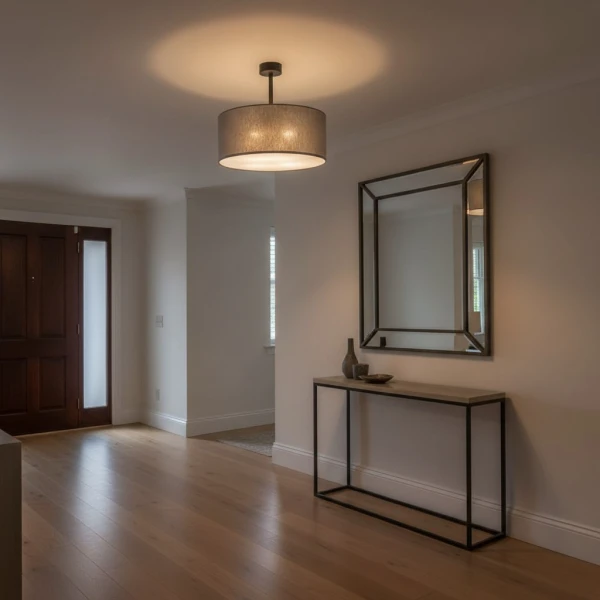 Люстра стельова TK Lighting RONDO E27 сірий 424 - Фото 5