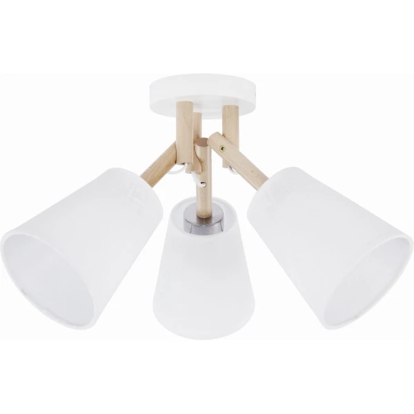 Люстра стельова TK Lighting VAIO E27 білий 665 - Фото 2