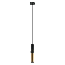 Italux Isidora GU10 золотий PND-14290-1-BK-BRO. Світильник підвісний