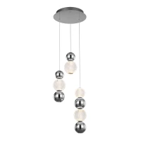 Italux Oter 21 Вт 3000К хром PND-83728-21W-3K-CH. Світильник підвісний