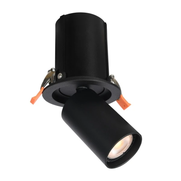 Світильник спот Italux Termo GU10 чорний SPL-50310-1R BK