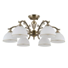 Italux Feneza E27 бронзовий PND-5122-6. Класична люстра