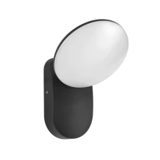 Italux Monti 7 Вт 4000К чорний OWL-6214-4K. Світильник фасадний