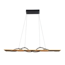 Italux Conato 35 Вт 3000К чорний PND-23848-30W-BK-GD. Світильник підвісний