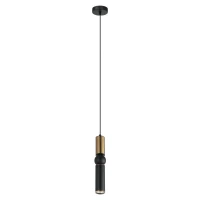 Italux Isidora GU10 чорний PND-14290-1-BRO-BK. Світильник підвісний