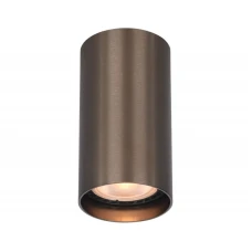 Italux Lopus GU10 коричневий CLN-48930-S-BRO. Накладний точковий світильник