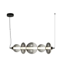 Italux Sonte 40 Вт 3000К чорний PND-24352-40W-BK-SG. Світильник підвісний