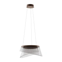 Italux Foren 47 Вт 3000К коричневий PND-59178-47W-3K. Світильник підвісний