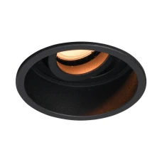 Italux Gralte GU10 чорний DL-88290-GU-BK. Світильник точковий врізний