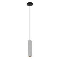 Italux Ander GU10 сірий PND-28394-1-ALU. Світильник підвісний