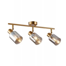Italux Santia E14 чорний SPL-65342-3-BRO-SG. Спот світильник