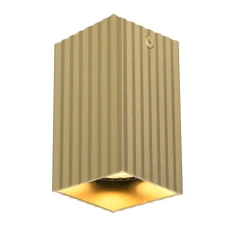 Italux Tecno GU10 золотий CLN-37492-S-GD. Накладний точковий світильник