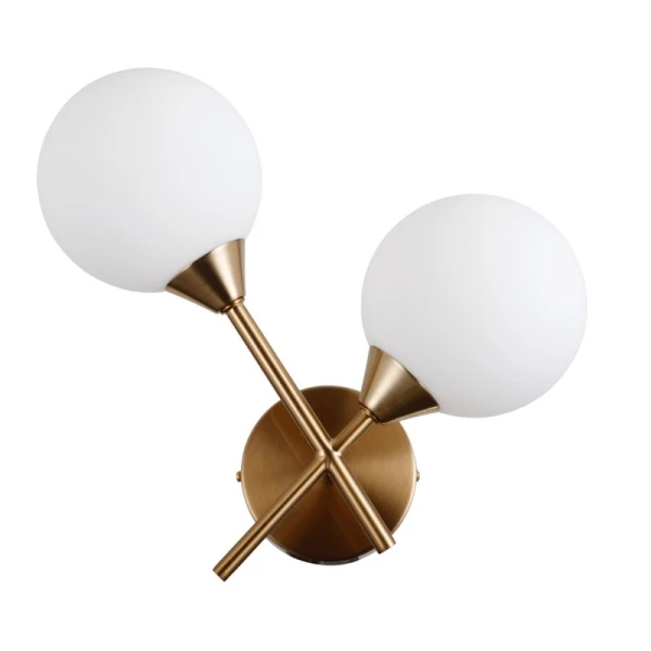 Бра Italux Evora G9 латунний WL-55342-2-HB - Фото 1