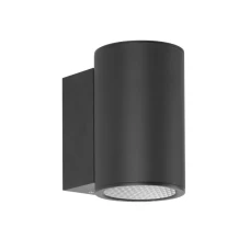 Italux Lenta 15 Вт 4000К чорний OWL-2805-1-4K. Світильник фасадний