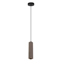 Italux Ander GU10 коричневий PND-28394-1-BRO. Світильник підвісний