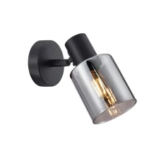 Italux Santia E14 чорний SPL-65342-1-BK-SG. Спот світильник